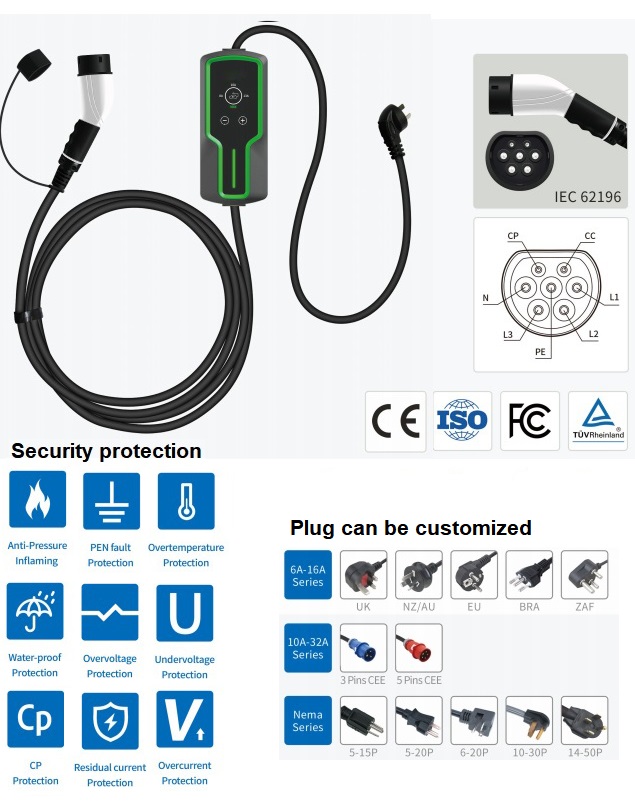 Portable Charger for Ev Car